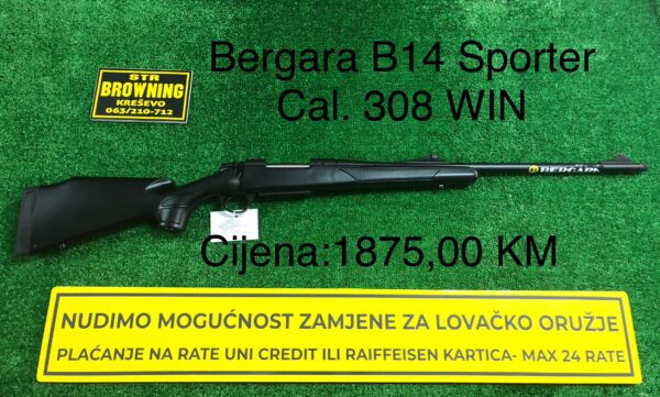 Bergara B14 Sporter cal 308 WIN
