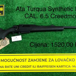 Ata Turqua Synthetic Black CAL. 6.5 Creedmoor 61 cm