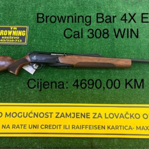 Browning Bar 4X Elite CAL. 308 WIN
