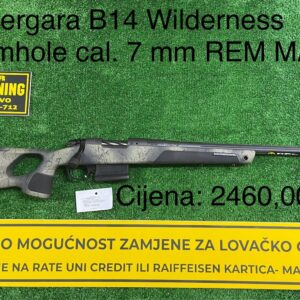 Bergara B14 Wilderness Thumbhole CAL. 7 mm REM MAG 61 cm
