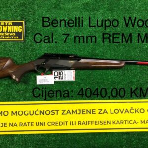 Benelli Lupo B.E.S.T. Wood CAL. 7 mm REM MAG 61 cm