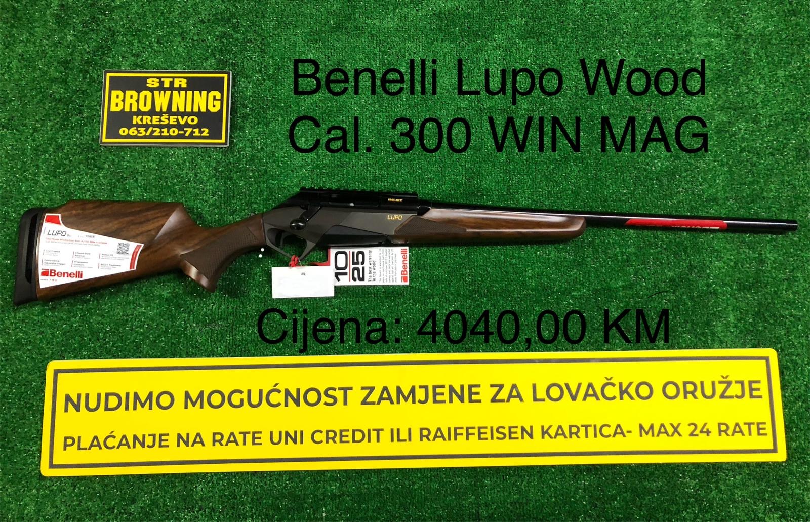 Benelli Lupo B.E.S.T Wood CAL. 300 WIN MAG 56 cm
