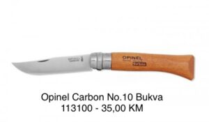 Opinel Carbon No. 10 BUKVA