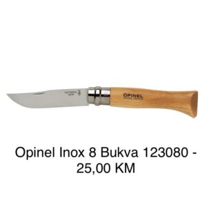 Opinel Inox No.8 BUKVA 123080