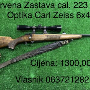Crvena Zastava cal 223 REM i optika Zeiss 6x42