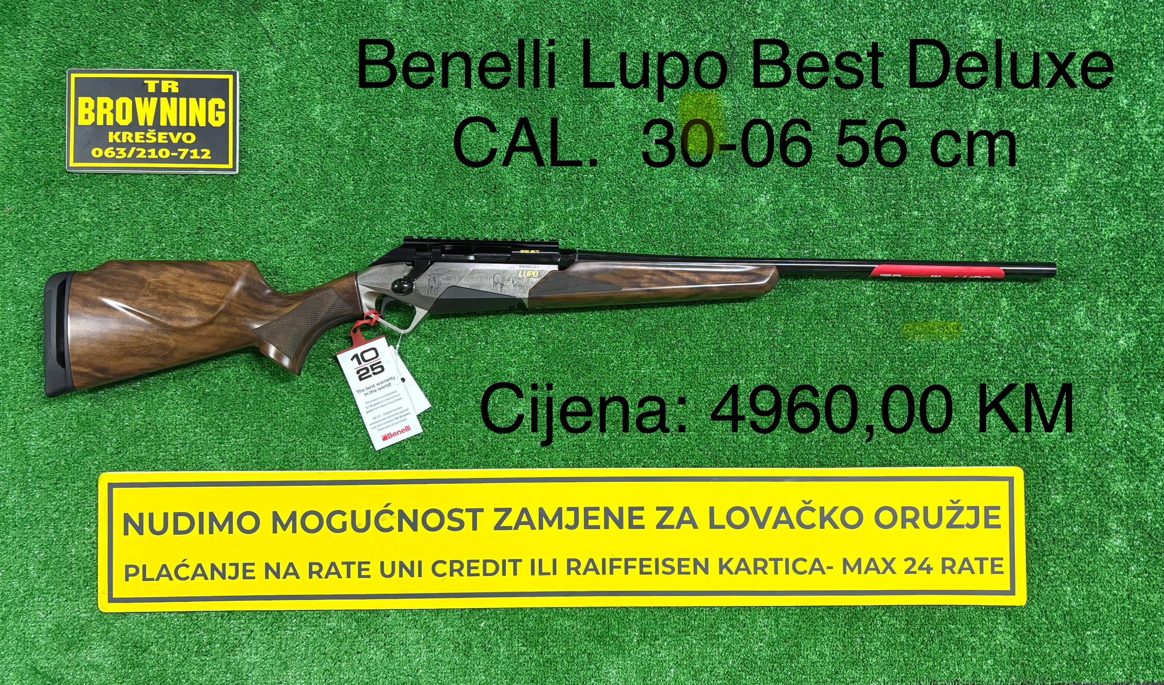 Benelli Lupo Best Deluxe CAL. 30-06