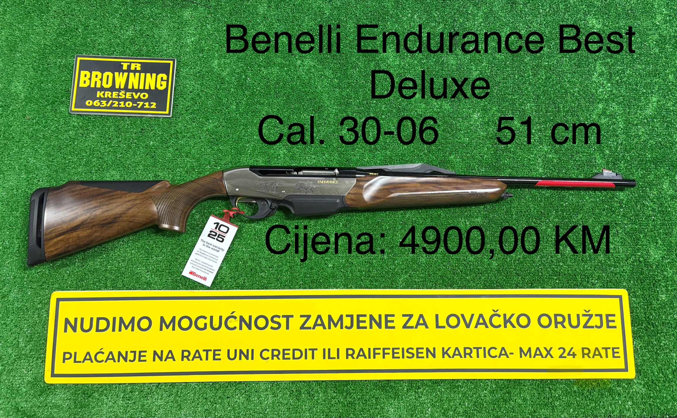 Benelli Endurance Deluxe CAL. 30-06 51 cm