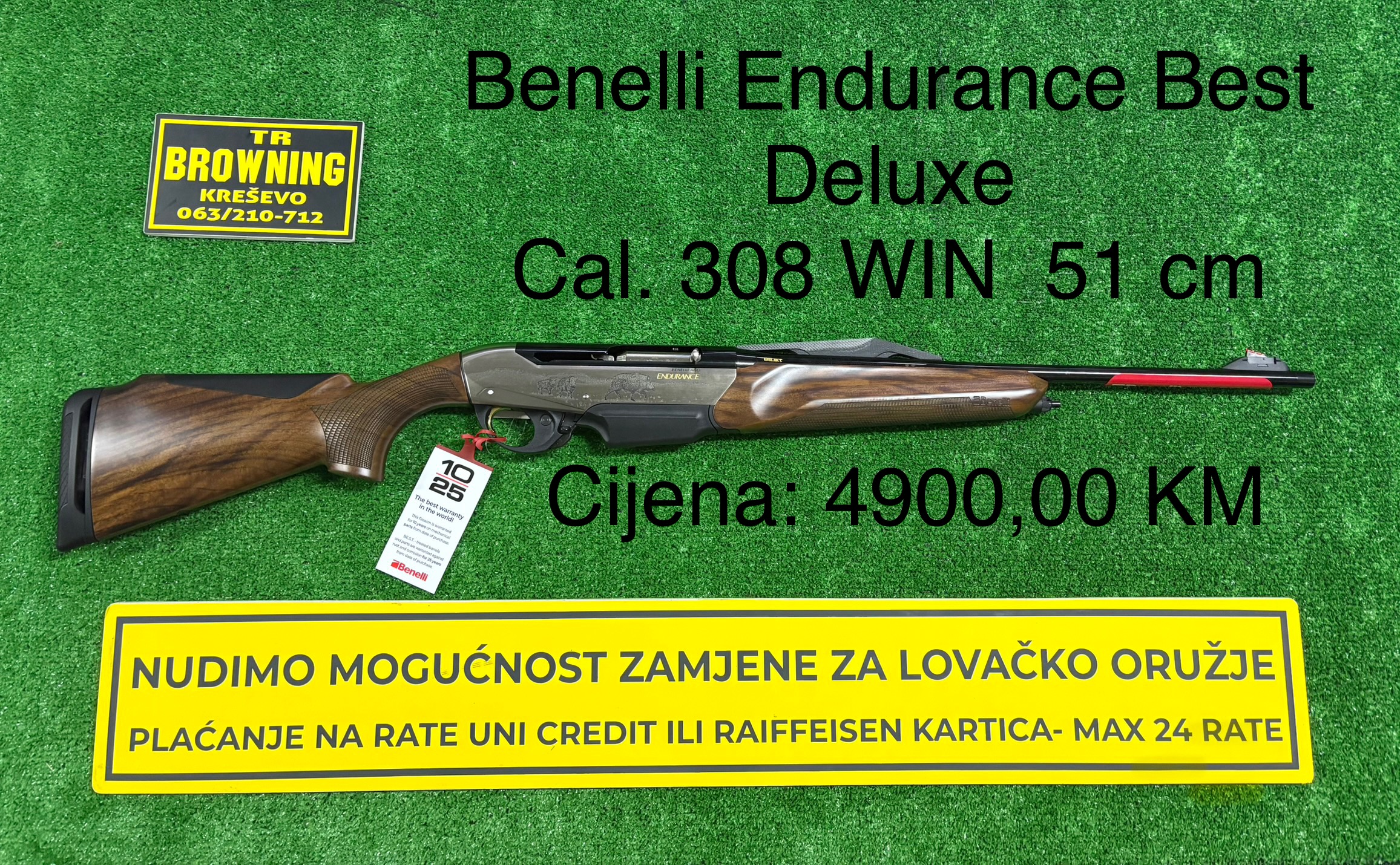 Benelli Endurance Deluxe CAL. 308 WIN