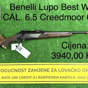 Benelli Lupo Best Wood CAL. 6.5 Creedmoor 61 cm