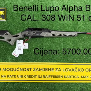Benelli Lupo Alpha Best CAL. 308 WIN 51 cm