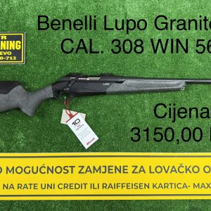 Benelli Lupo Granite Moss CAL. 308 WIN 56 cm
