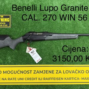 Benelli Lupo Granite Moss CAL. 270 WIN 56 cm