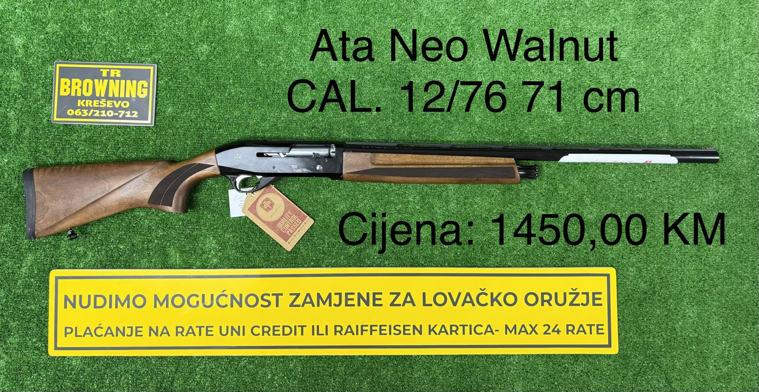 Ata Neo Walnut CAL. 12/76 71 cm