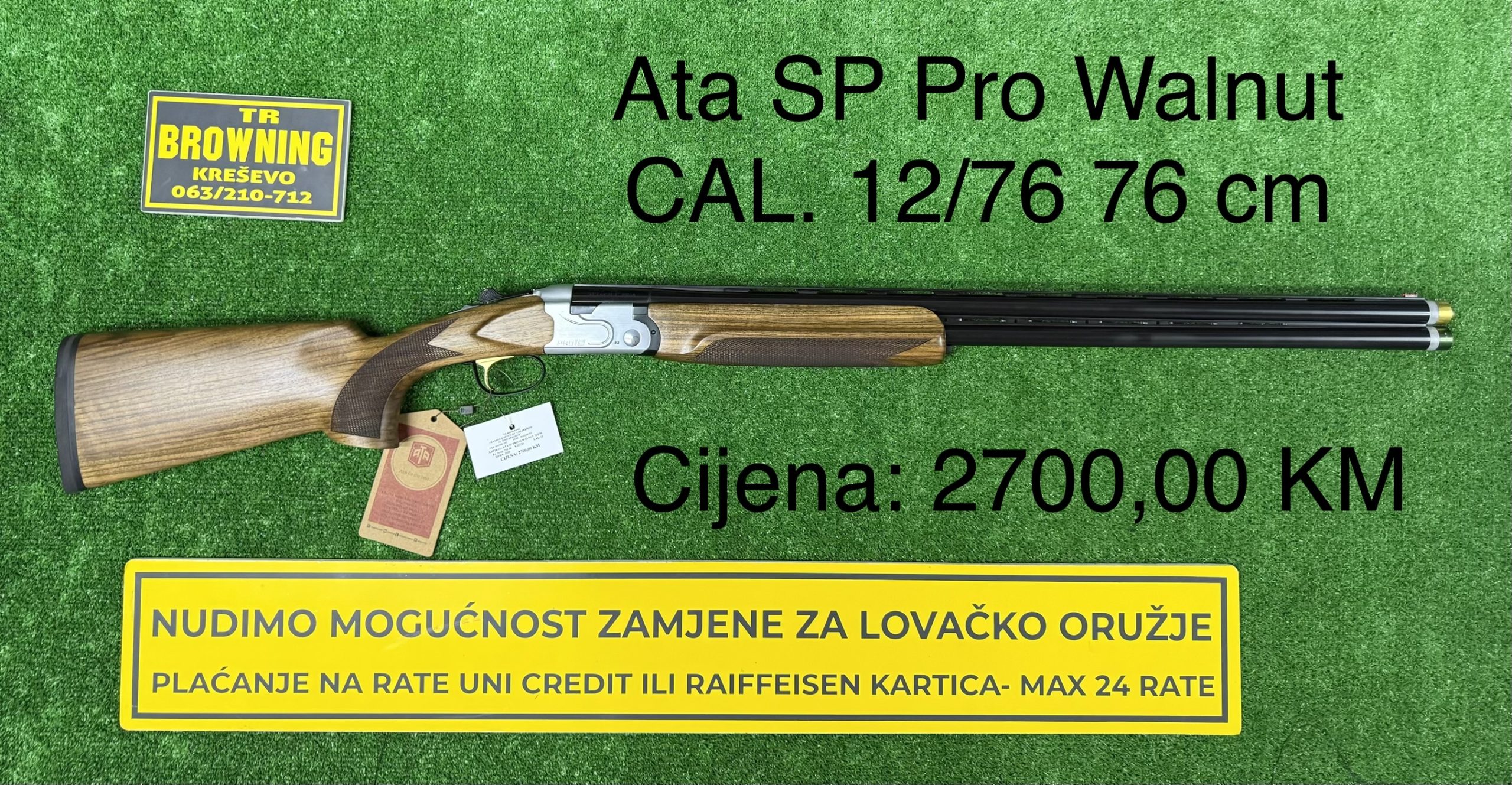 Ata SP Pro Walnut CAL. 12/76 76 cm
